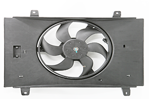 Changan Kuayue V5 1.5L, DFSK Sokon K07S (রাউন্ড প্লাগ), Jinbei T50 এর সাথে সামঞ্জস্যপূর্ণ জন্য CK1301200W4 রেডিয়েটর ফ্যান সমাবেশ এয়ার কন্ডিশনার ইলেকট্রনিক ফ্যান | Hanbo® পাইকারি